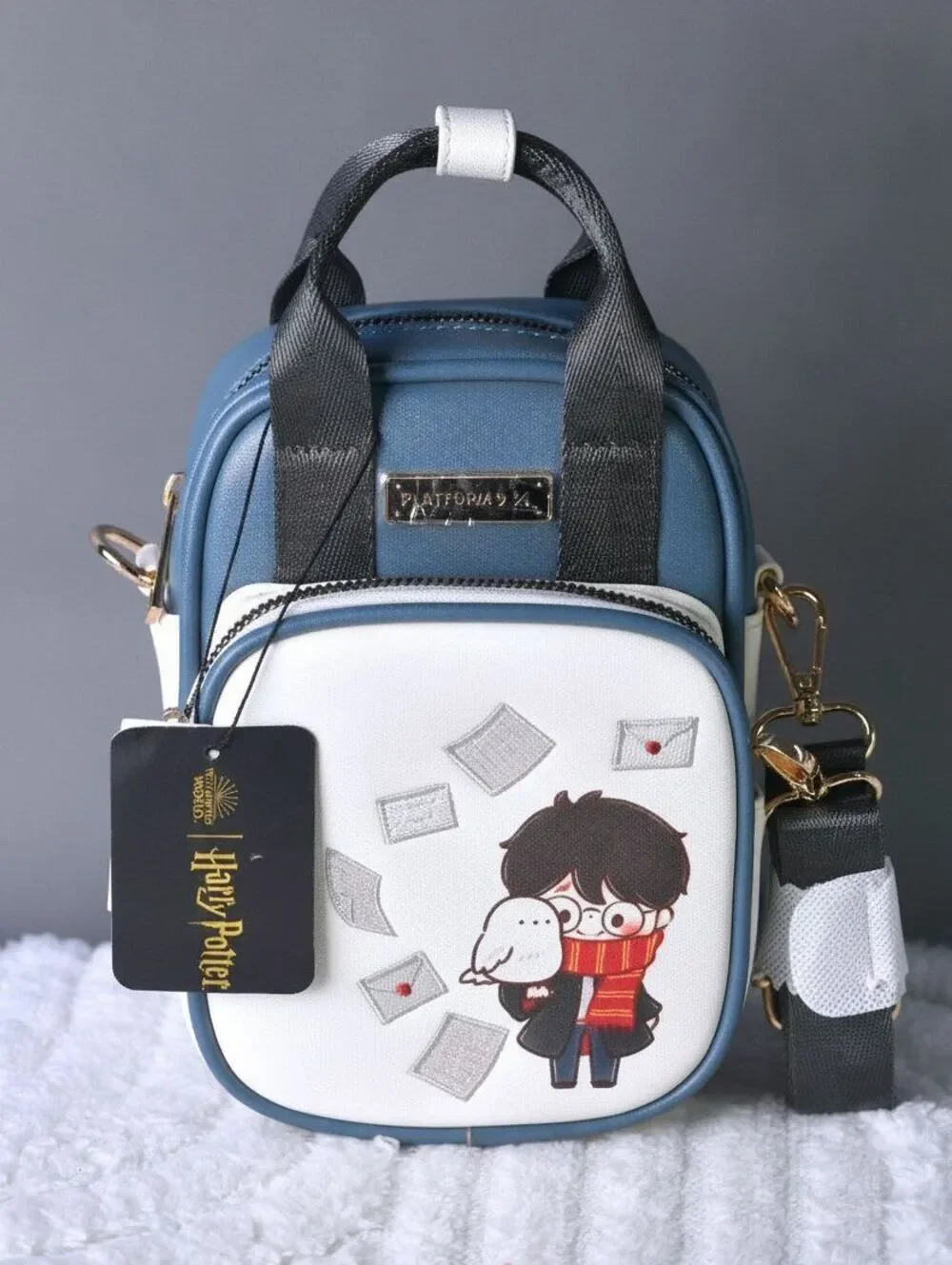 Harry Potter Chibi Harry and Hedwig Crossbody Bag - NWT